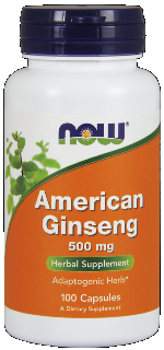 American Ginseng 5% Ginsenoside (100 Caps) NOW Foods